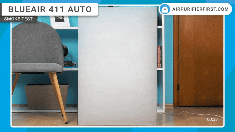Blueair 411 Auto Air Purifier - Smoke Test
