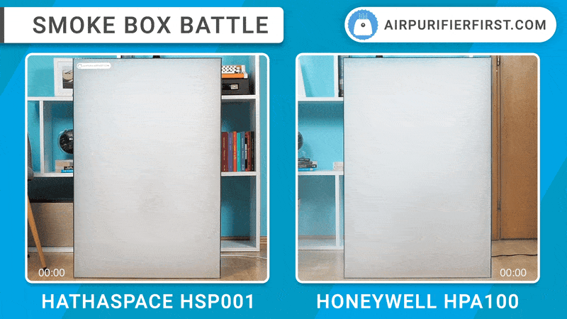 Hathaspace HSP001 Vs Honeywell HPA100 - Smoke Test