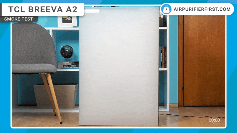 TCL breeva A2 Air Purifier - Smoke Test