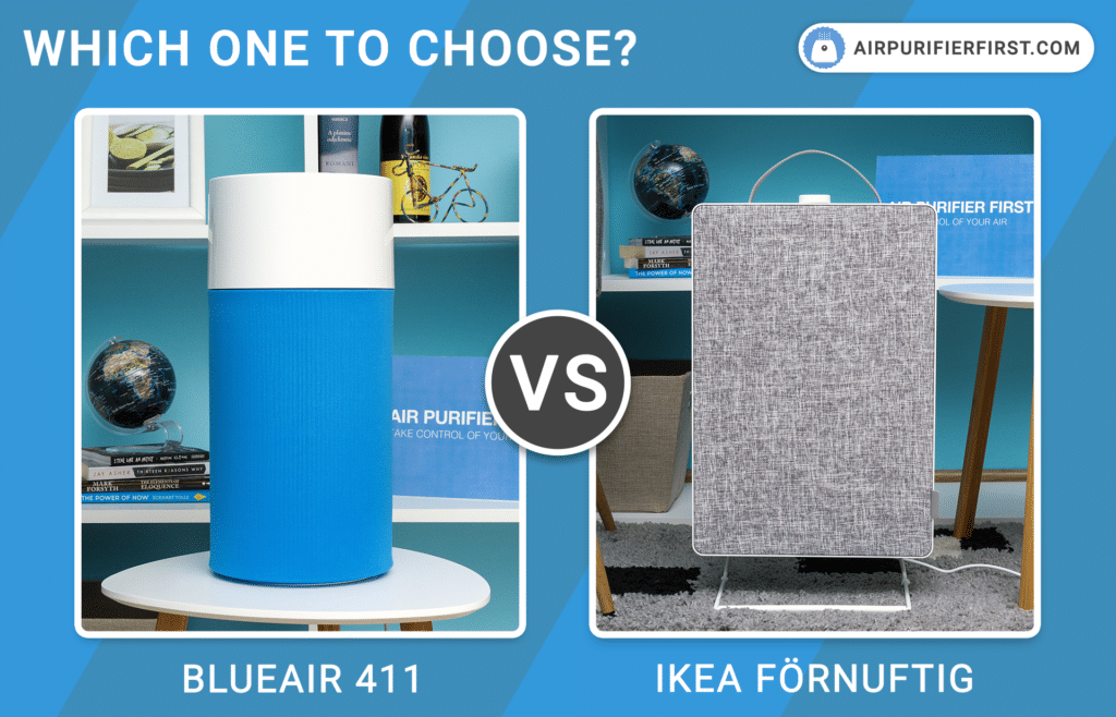 Blueair 411 Vs IKEA FORNUFTIG - Comparison