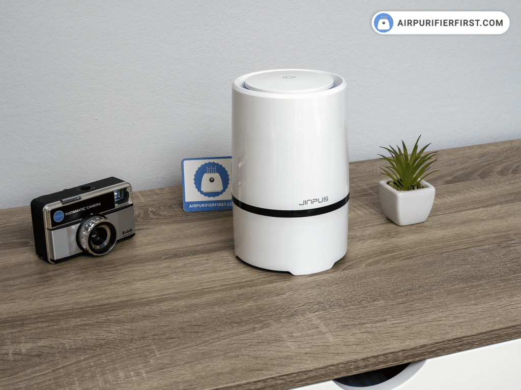 Jinpus GL-2103 Air Purifier - On The Office Desk