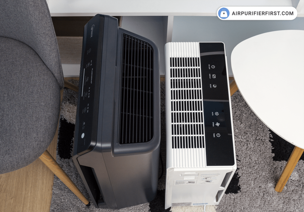 Levoit LV-PUR131 Vs Winix 5500-2 - Fan grilles on the top