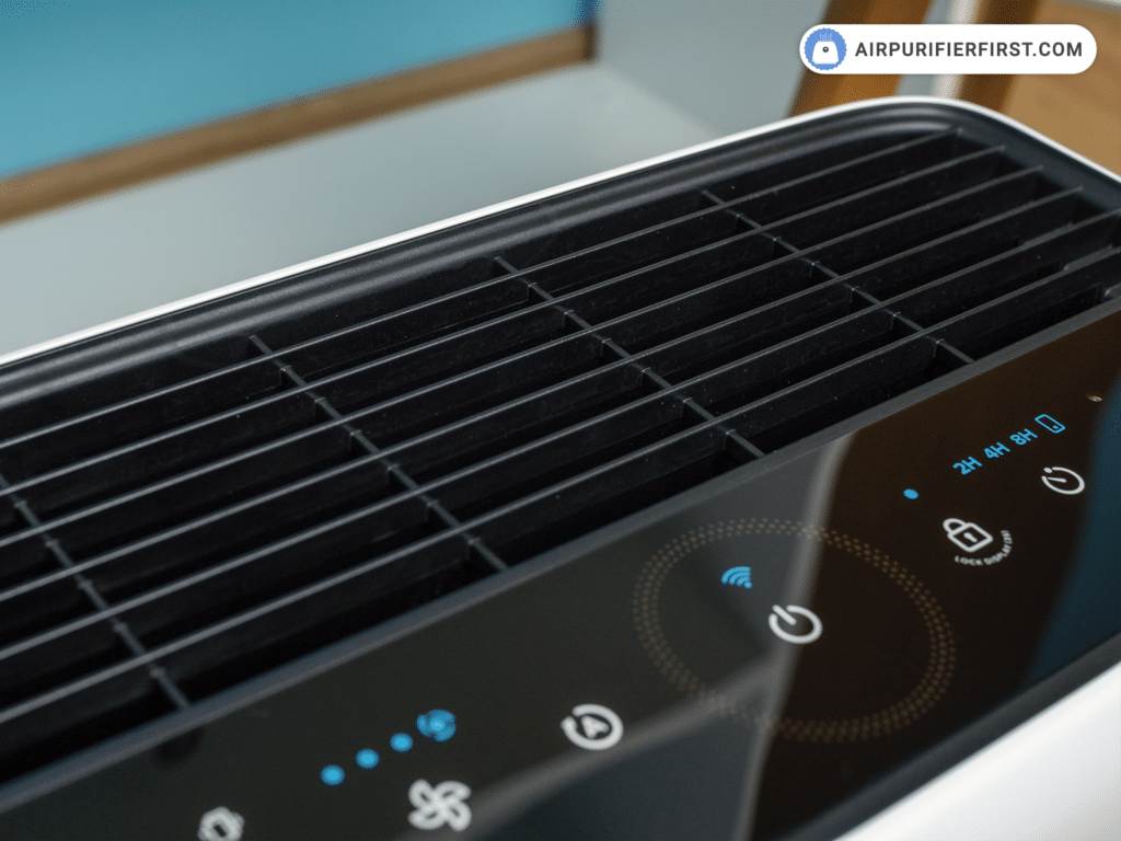 Levoit Vital 100S Air Purifier - Fan grilles on the top