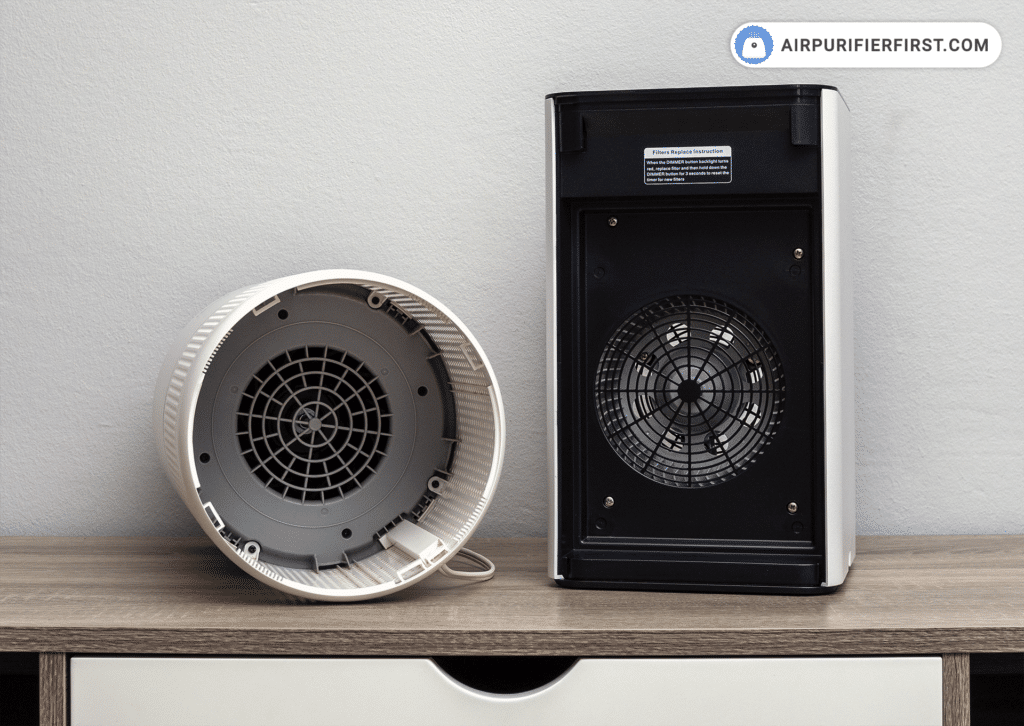 Medify MA-25 and Levoit Core 300 use small power motors