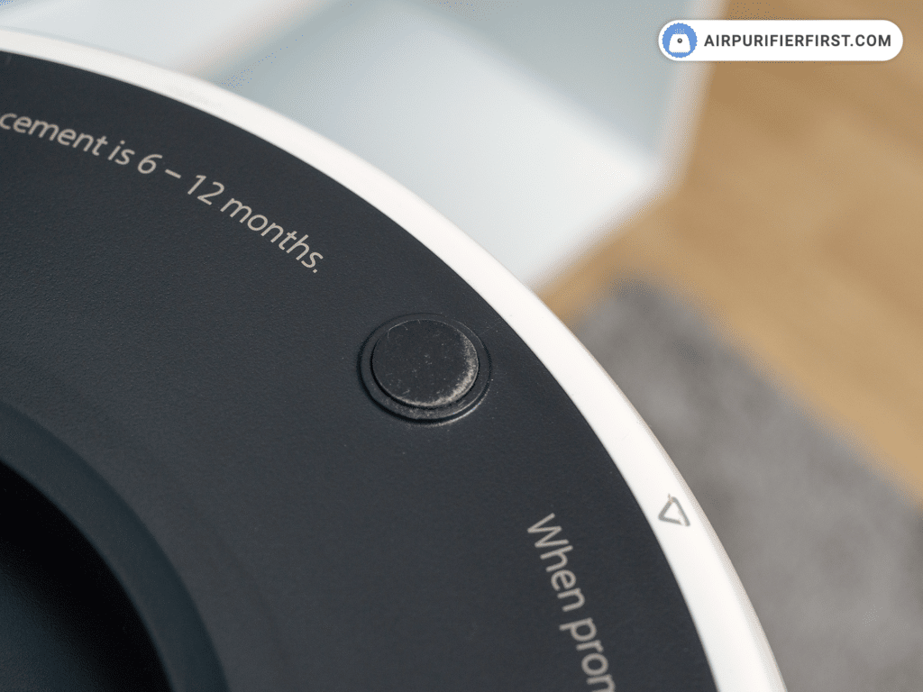 Smartmi P1 air purifier - anti-slip rubbers