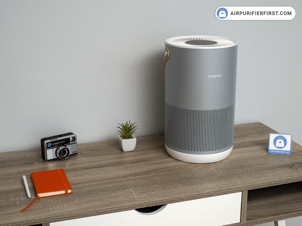 Smartmi P1 Air Purifier - On the Desk