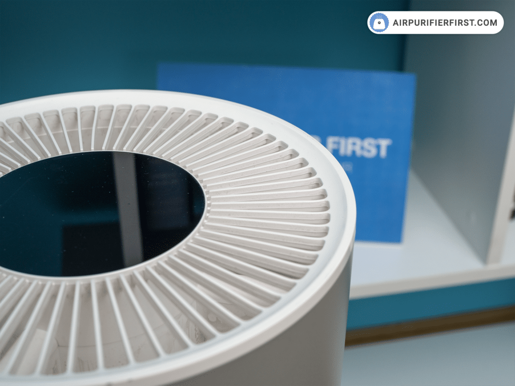 Smartmi P1 fan grilles on the top