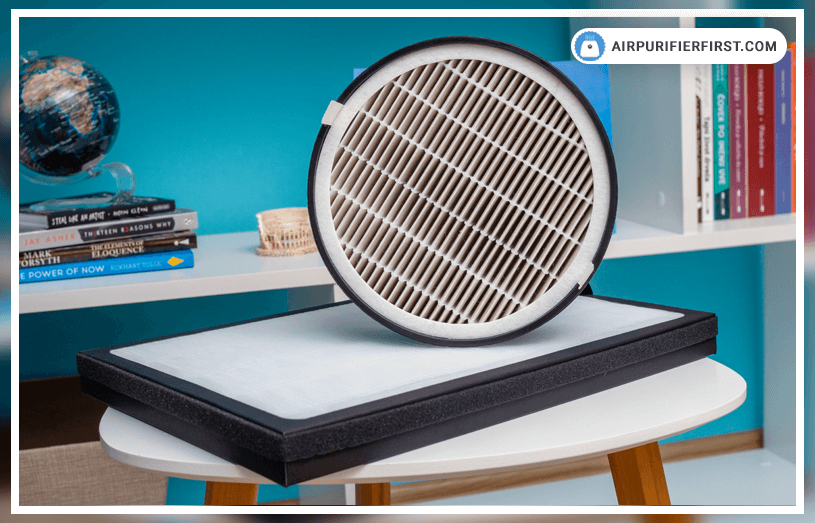 Two different types of a HEPA filter.