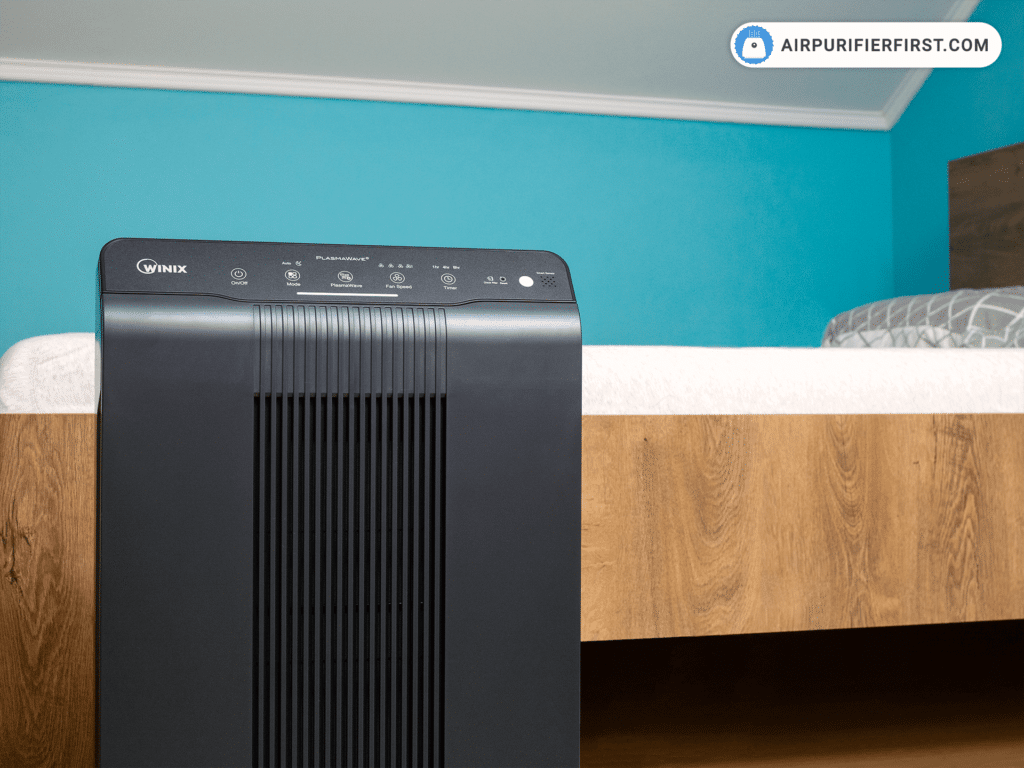 Winix 5500-2 Air Purifier in a Bedroom.